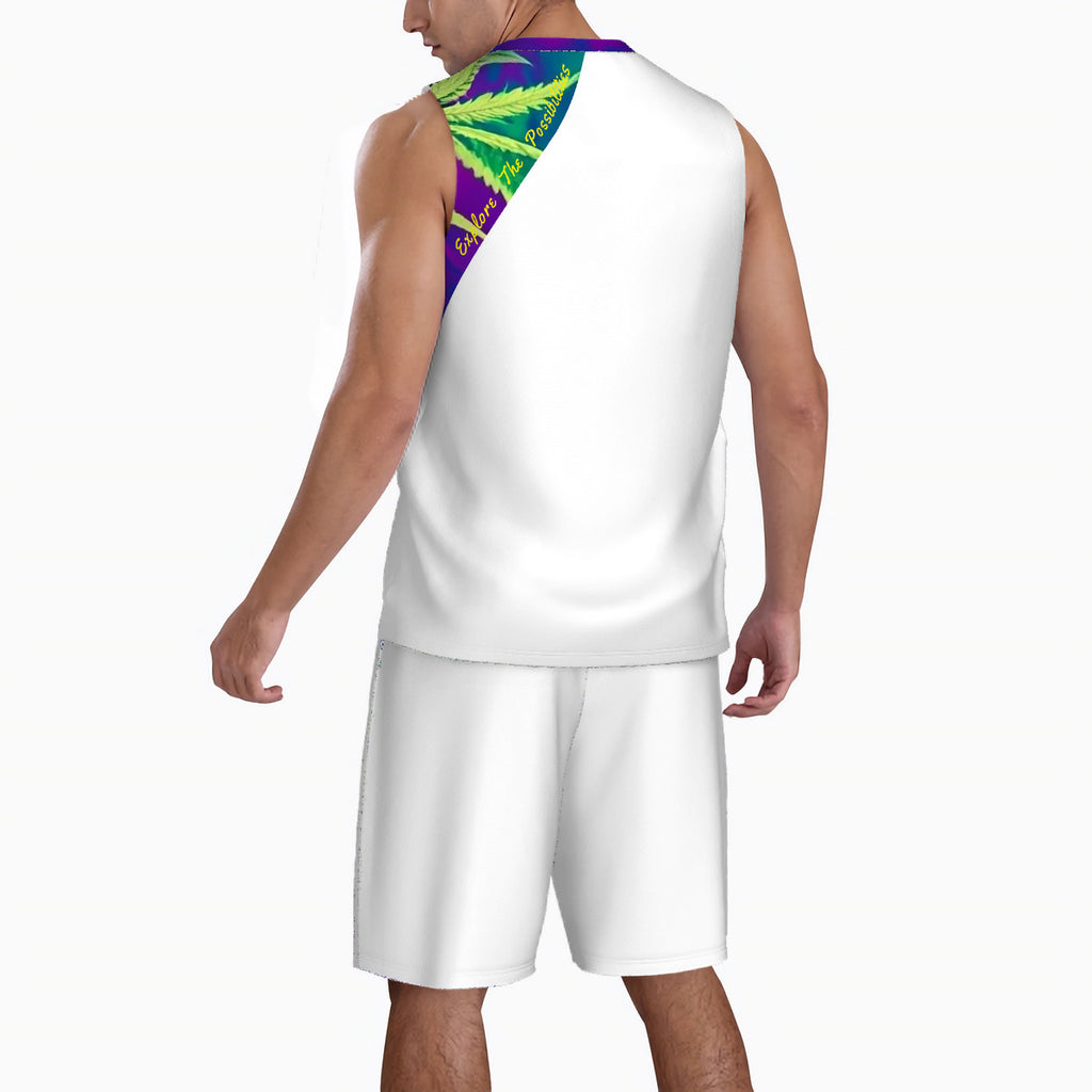 Wisdom Top and Shorts Set Model Back