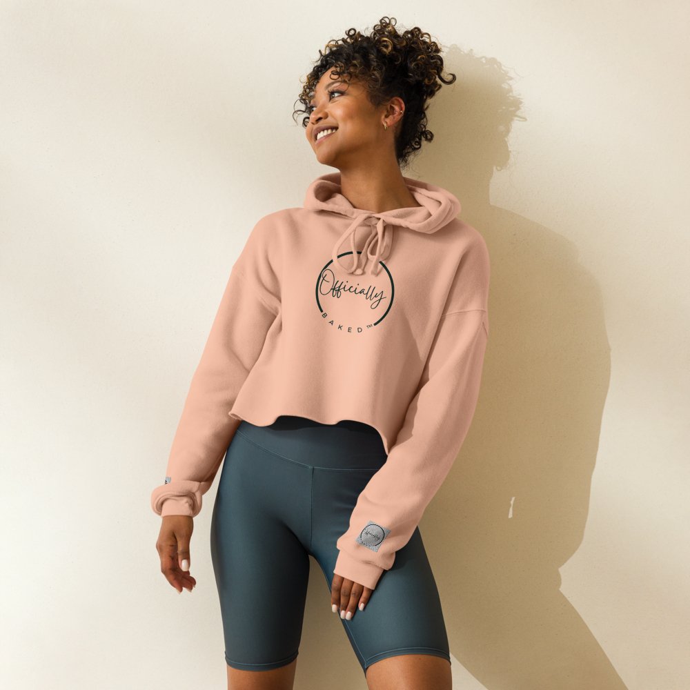 Logo Crop Hoodie - 3915273_9638 - Officially Baked