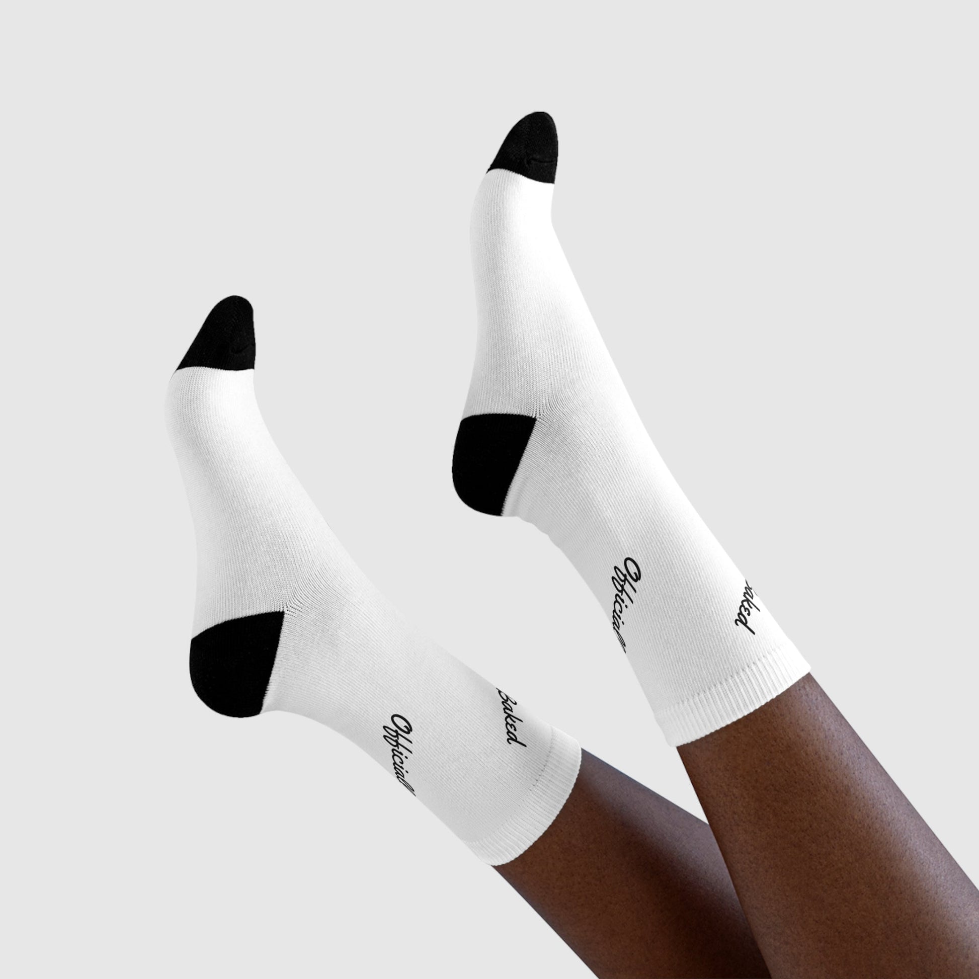 Signature White Socks - 20486462722484777457 - Officially Baked